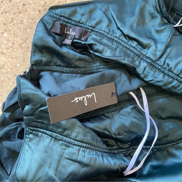 Lulus I'm All Yours Emerald Green Ruffled Maxi Dress - Picture 5 of 14